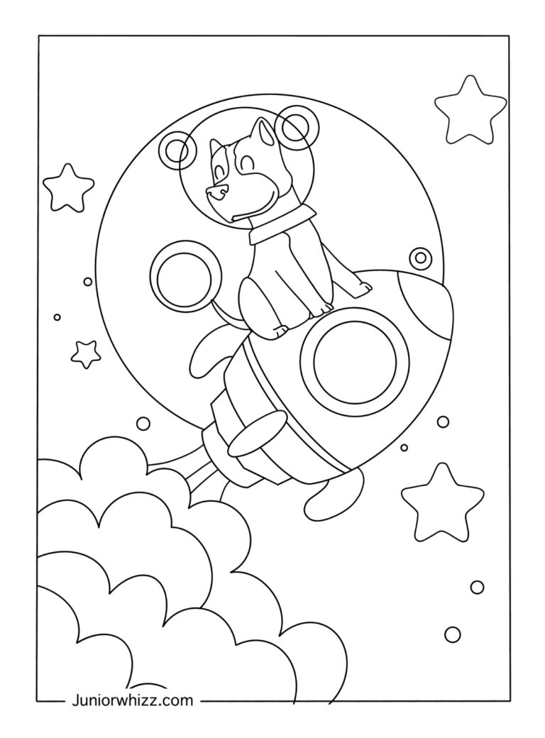 Pitbull Coloring Pages For Kids & Adults (14 Printable PDFs)