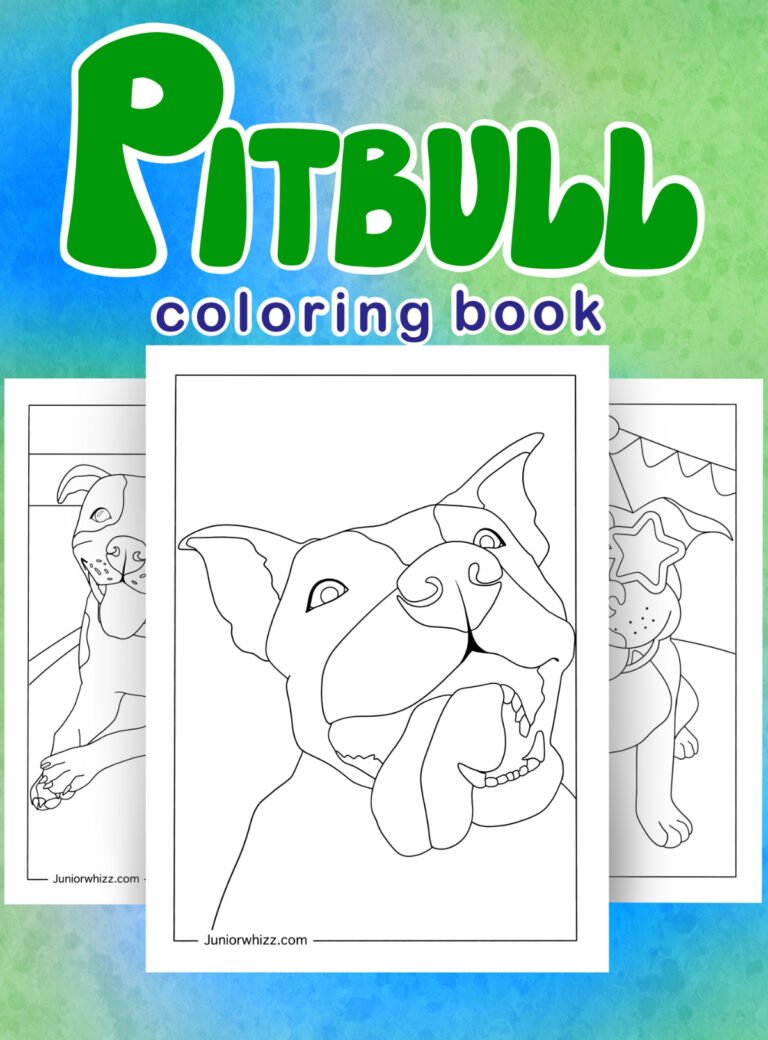 Pitbull Coloring Pages