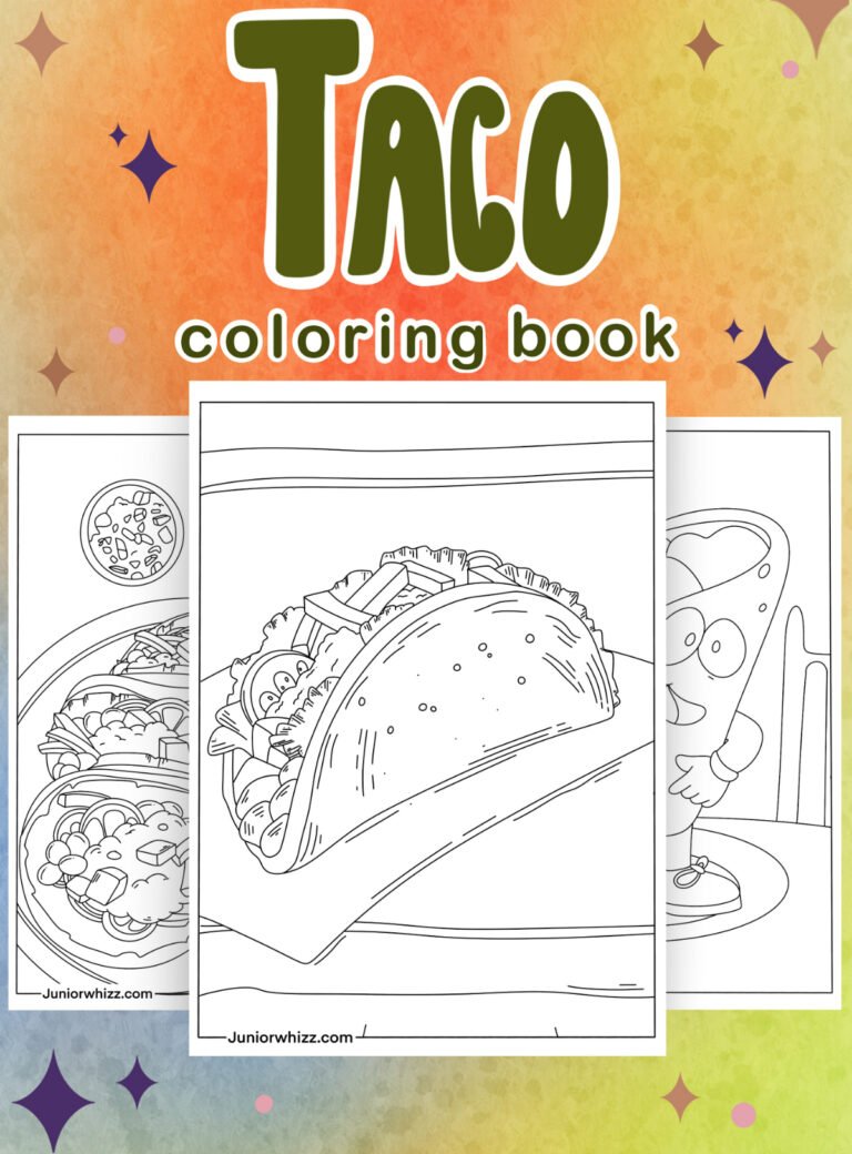 Taco Coloring Pages