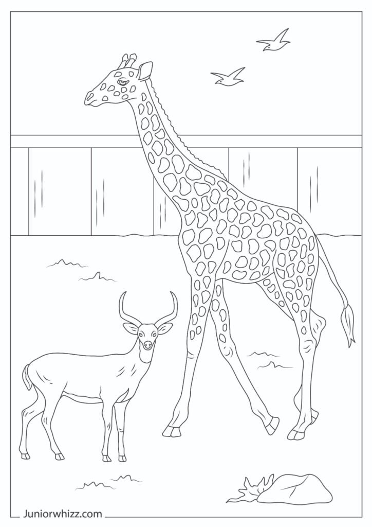 Detailed Realistic Coloring Page