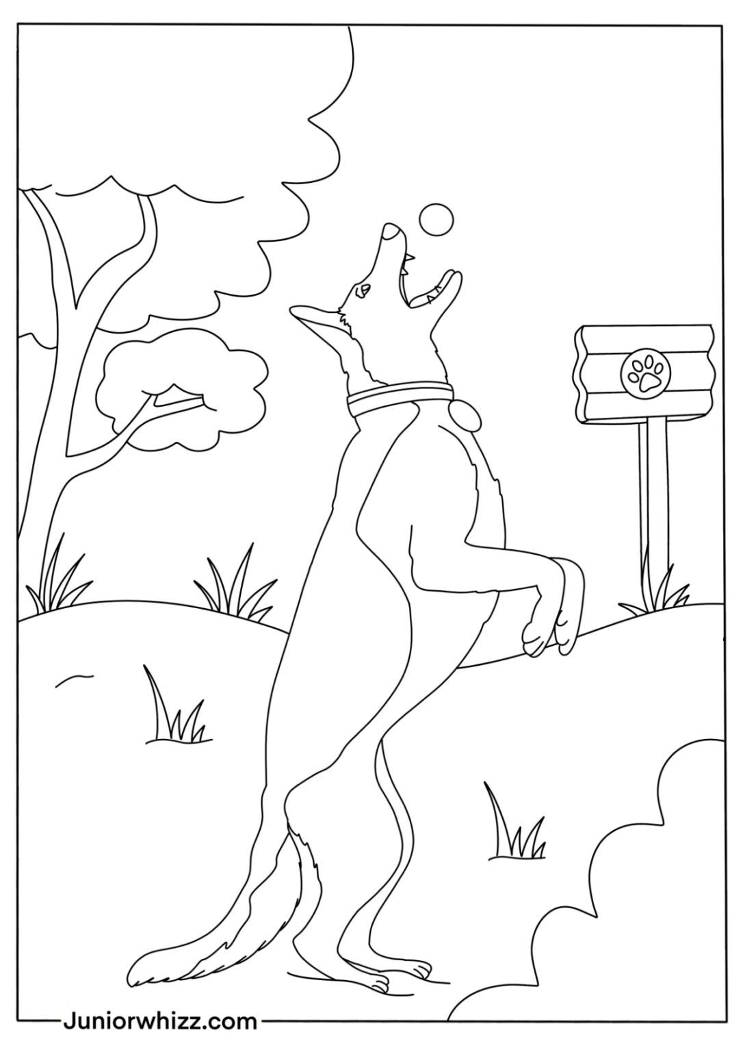 German Shepherd Coloring Pages Printable (Free PDFs)