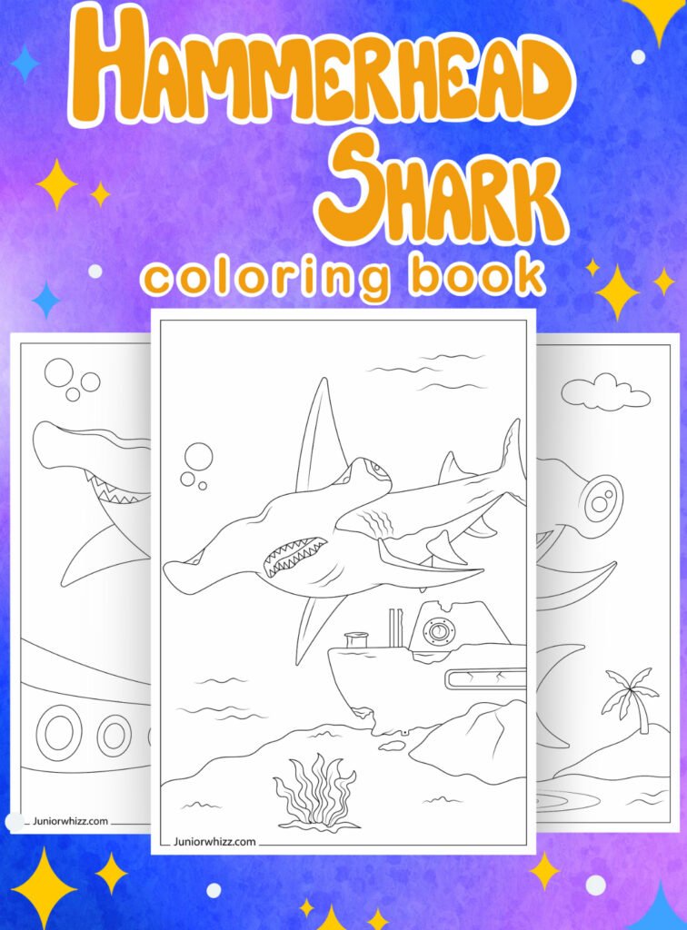 Hammerhead Shark Coloring Pages