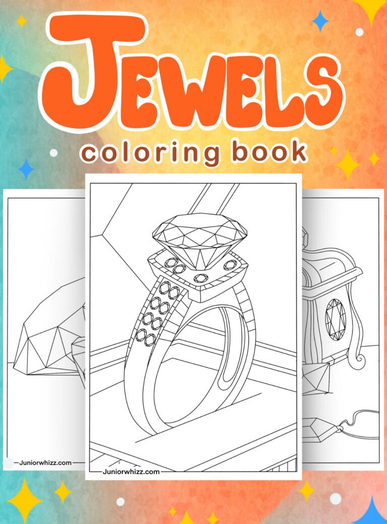 Jewels Coloring Pages