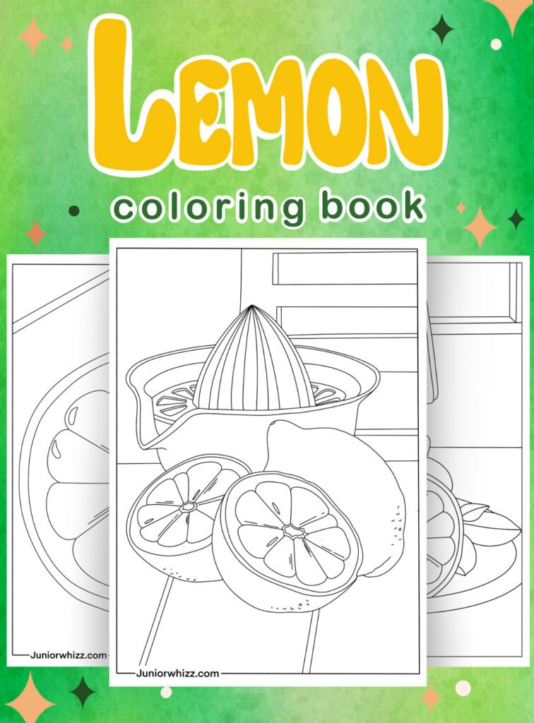 Lemon Coloring Pages