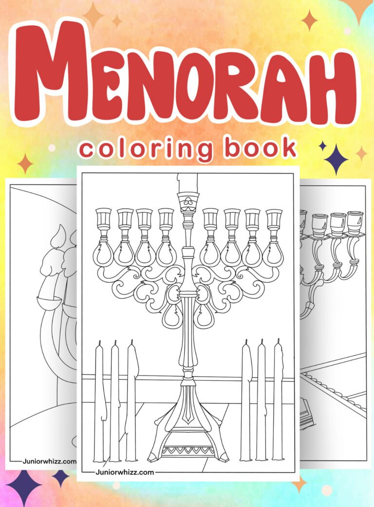 Menorah Coloring Pages