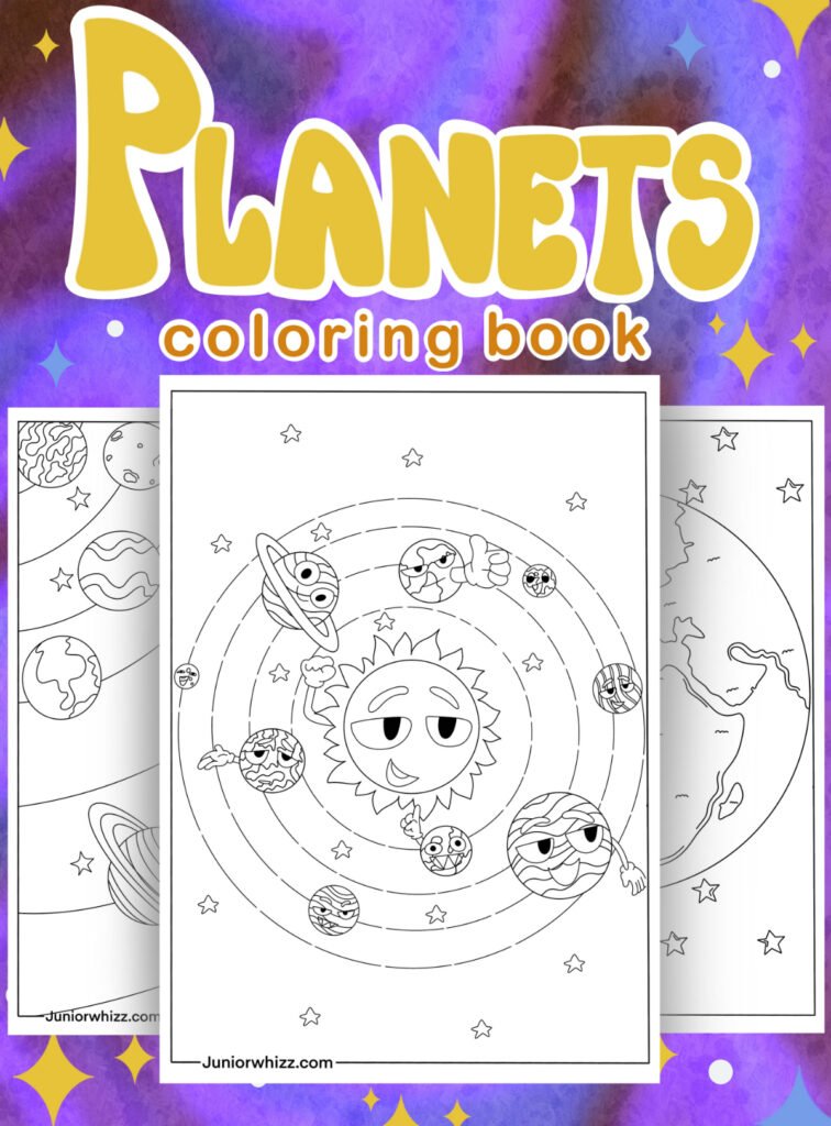 Planets Coloring Pages