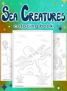 Sea Creatures Coloring Pages