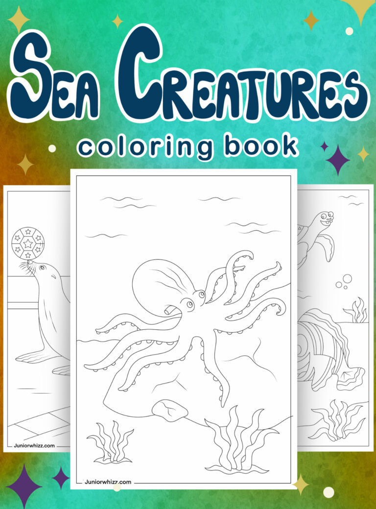 Sea Creatures Coloring Pages