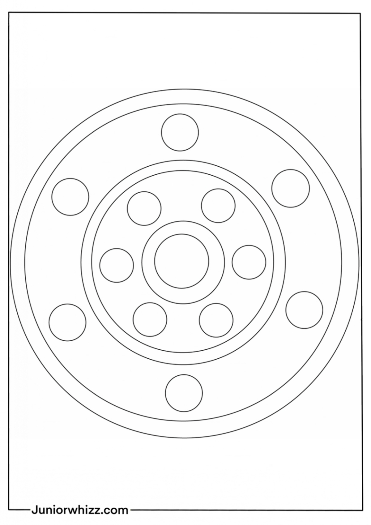 Circle Coloring Pages and Book (12 Free Printable PDFs)