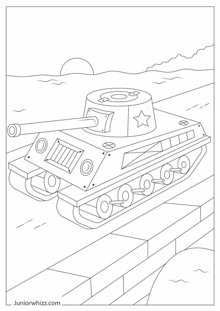 Simple Tank Drawing