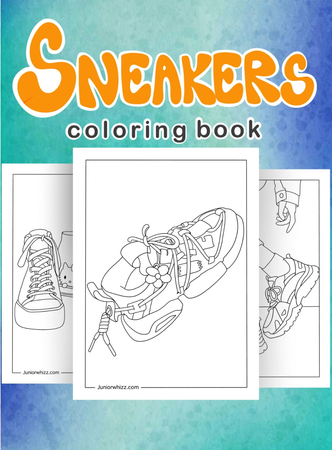 Sneakers Coloring Pages (13 Free Printable PDFs)