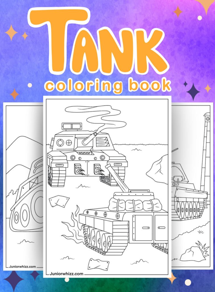 Tank Coloring Pages