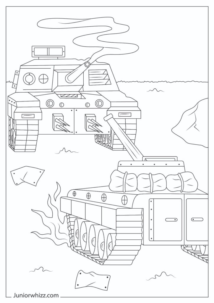 Two Tanks at War