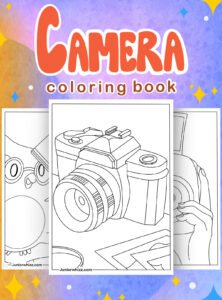 Camera Coloring Pages