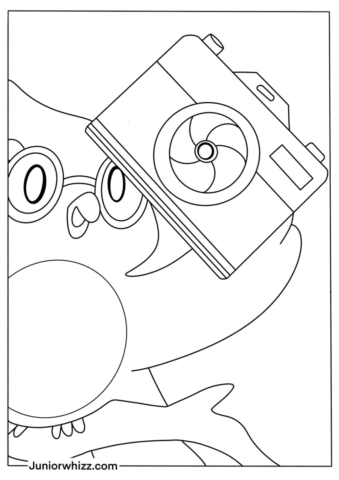 Camera Coloring Pages for Kids (14 Free Printable PDFs)