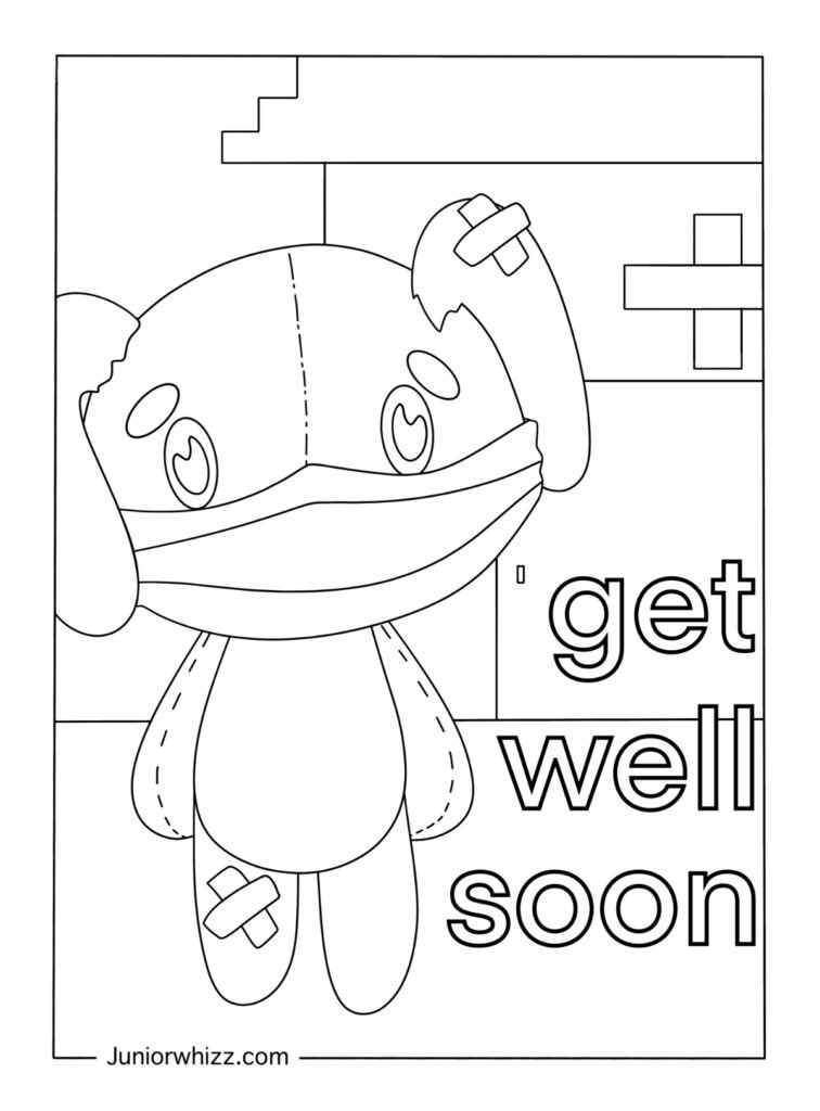 Cute Get Well Soon Drawing