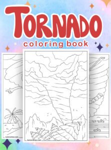 Tornado Coloring Pages
